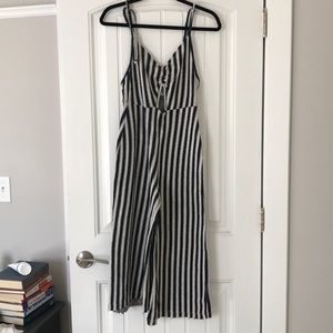 striped jumpsuit